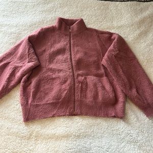 Anthropologie Fuzzy Jacket